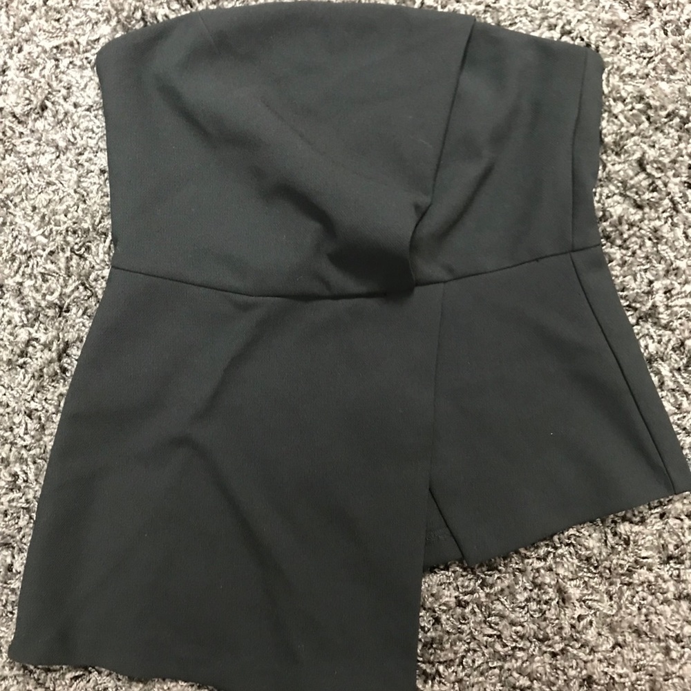 strapless top new with tags size 6 topshop